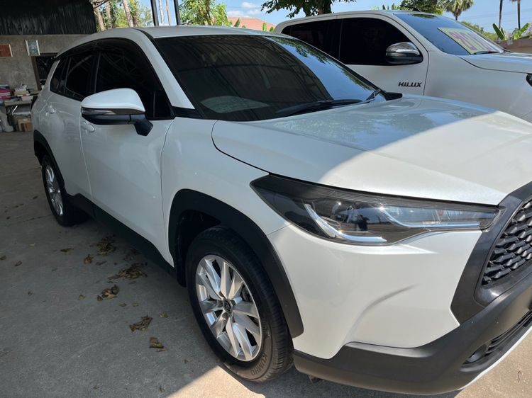 Toyota Corolla Cross 2021 1.8 Sport Sedan เบนซิน ไม่ติดแก๊ส เกียร์อัตโนมัติ ขาว รูปที่ 3