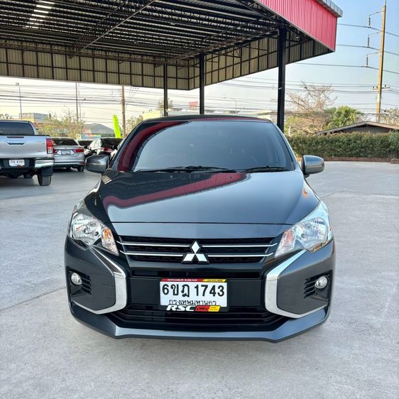 Mitsubishi Attrage 2024 1.2 Smart Sedan เบนซิน ไม่ติดแก๊ส เกียร์อัตโนมัติ เทา รูปที่ 4