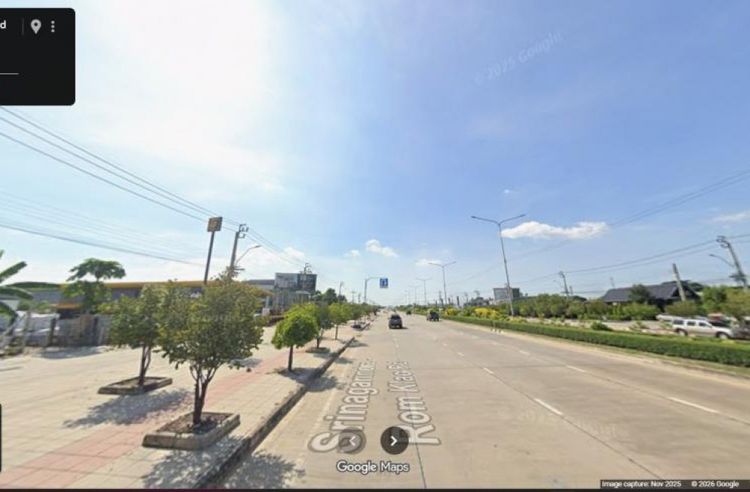 ที่ดินติดถนนกรุงเทพกรีฑาตัดใหม่4ไร่ เหมาะโชว์รูม คอมมูนิตี้มอลล์ สำนักงาน รูปที่ 2