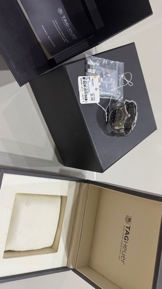 Tag Heuer Aquaracer Lady หน้าปัดดำ สายสแตนเลส แท้ มือสอง สภาพดี รูปที่ 6