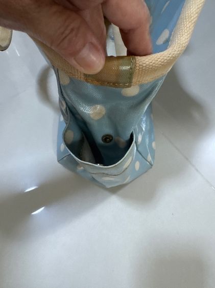 กระเป๋าสะพาย มือ 2  สีฟ้า  รูปที่ 9