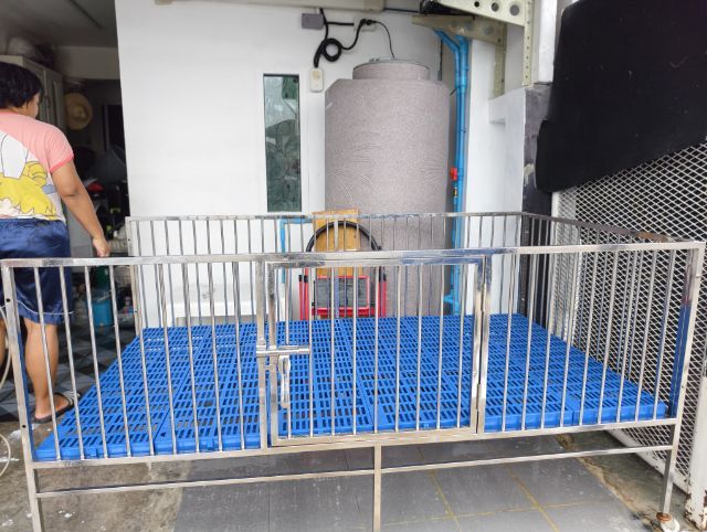 กรงสแตนเลสแท้มือสอง