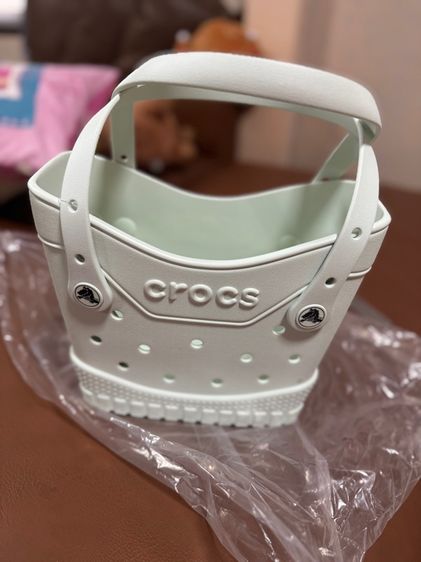 หญิง เขียว พีวีซี กระเป๋า Crocs แท้ มือ1