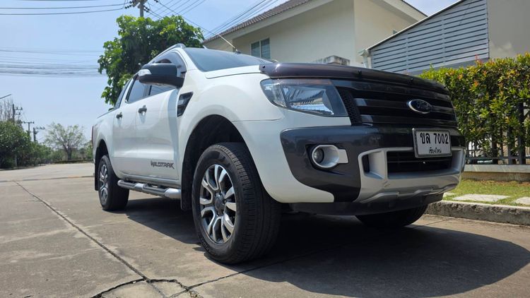 รถ Ford Ranger 2.2 Hi-Rider Wildtrak สี ขาว