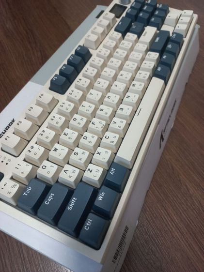 Attack Shark K86 คีย์แคปไทย คีย์บอร์ดไร้สาย Mechanical keyboard 87คีย์ แป้นพิมพ์เล่นเกม สําหรับIOS PC รูปที่ 3