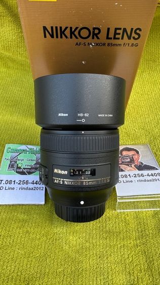 Nikon 85 F1.8 G รูปที่ 2