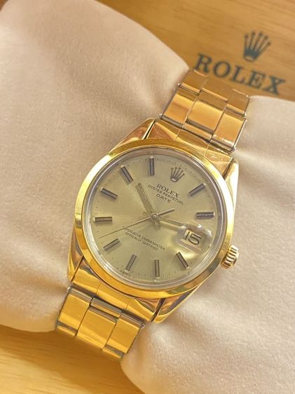 Rare item‼️ Rolex Date เรือนทอง
 รูปที่ 4