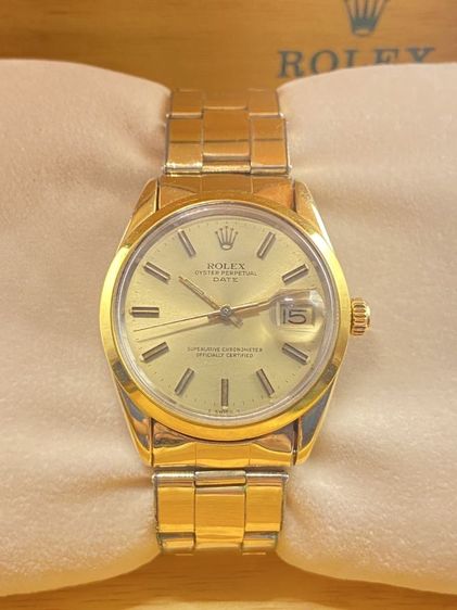 Rare item‼️ Rolex Date เรือนทอง
 รูปที่ 2