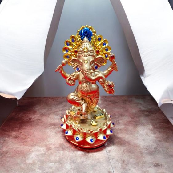 พระพิฆเนศ สร้างจากเหล็กน้ำพี้ รูปที่ 2