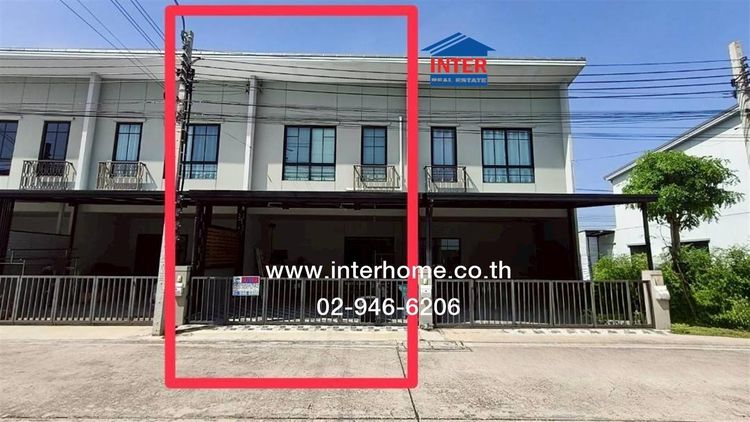 ทาวน์เฮ้าส์ 2 ชั้น 21.4 ตร.ว. หมู่บ้านชวนชื่นทาวน์ ชัยพฤกษ์ - แจ้งวัฒนะ ถนชัยพฤกษ์ ถนนหมายเลข345 บางบัวทอง นนทบุรี