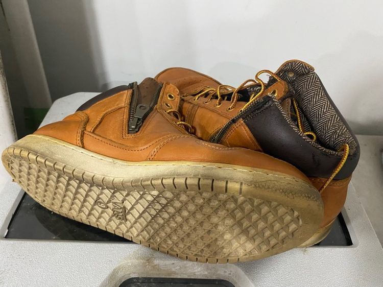 ขายรองเท้า Vans หนังน้ำตาลมือ2 รูปที่ 2