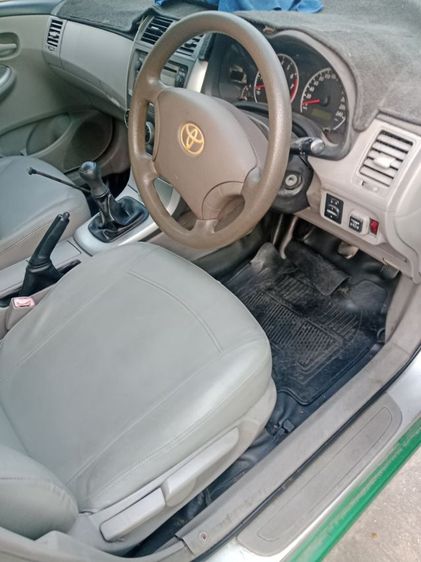 Toyota Corolla 2012 1.6 DXi Sedan เบนซิน NGV เกียร์ธรรมดา เหลือง รูปที่ 4