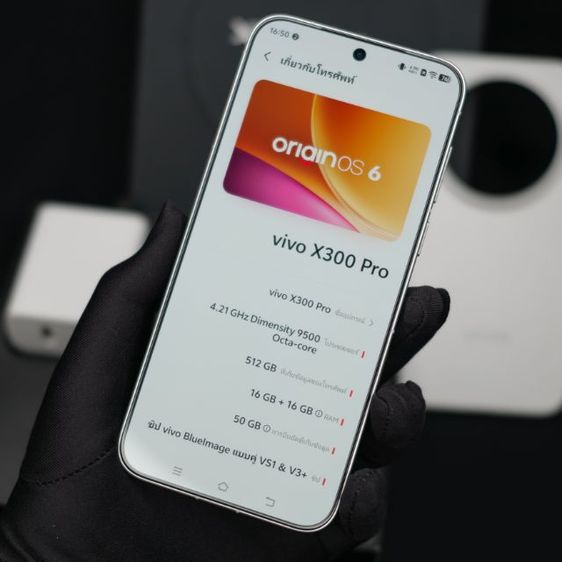 อื่นๆ 512 GB vivo X300Pro Ram 16 l 512GB ROM จีน ครบลกล่องสวยกริบ