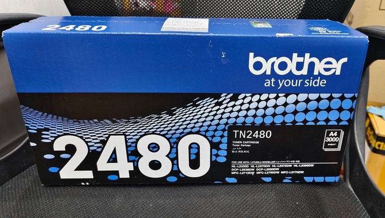  ขายตลับหมึกพิมพ์แท้ BROTHER TN 2480 BK 