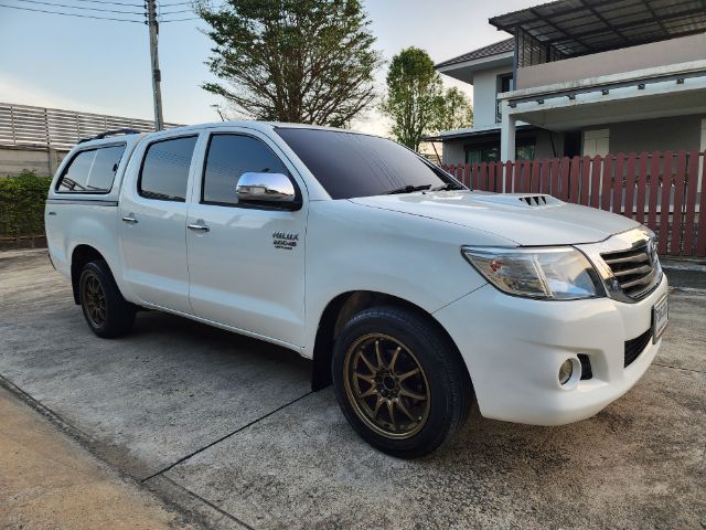Toyota Hilux Vigo Champ 2012 Double Cab 3.0 G Pickup ดีเซล เกียร์อัตโนมัติ ขาว รูปที่ 3