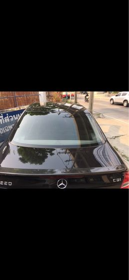 สปอยเลอร์หลัง BENZ W211 รูปที่ 2