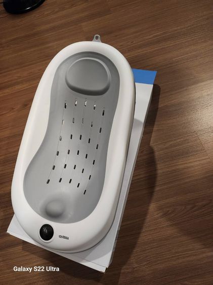 ที่รองอาบน้ำเด็กพร้อมที่วัดอุณหภูมิในตัว รูปที่ 3