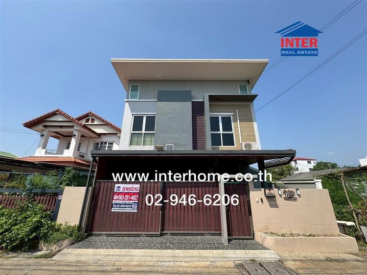 บ้านเดี่ยว 2 ชั้น 51 ตร.ว. บ้านเดี่ยว ซอยรังสิต-นครนายก16 ถนนรังสิต-นครนายก ธัญบุรี ปทุมธานี