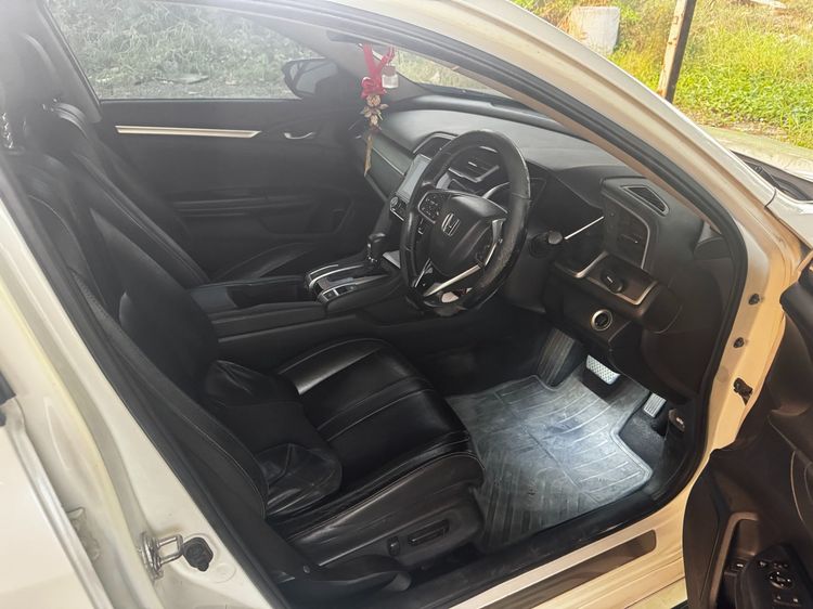 Honda Civic 2018 1.8 EL i-VTEC Sedan เบนซิน ไม่ติดแก๊ส เกียร์อัตโนมัติ ขาว รูปที่ 4