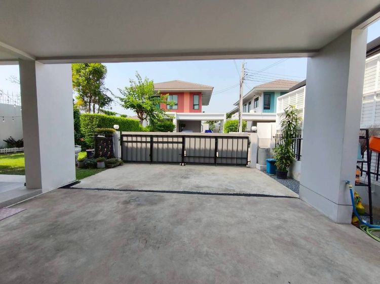 Sansiri มีบางส่วน บ้านเดี่ยว 2 ชั้น โคงการอณาสิริ  บางใหญ่  หลังริม ตกแต่งพร้อมอยู่ รูปที่ 2