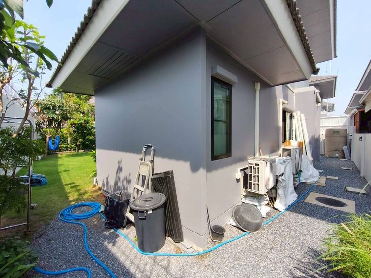 Sansiri มีบางส่วน บ้านเดี่ยว 2 ชั้น โคงการอณาสิริ  บางใหญ่  หลังริม ตกแต่งพร้อมอยู่ รูปที่ 4