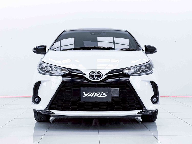 Toyota Yaris 2021 1.2 Sport Premium Sedan เบนซิน ไม่ติดแก๊ส เกียร์อัตโนมัติ ขาว รูปที่ 3