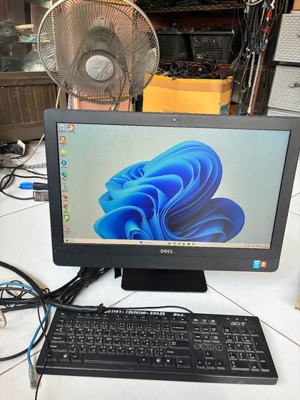 วินโดว์ 8 กิกะไบต์ HDMI คอมตั้งโต๊ะ AIO ออล อินวัน Dell Optiplex 9030 I5 4570S แรม 8G SSD 240 G จอ 23 นี้ว