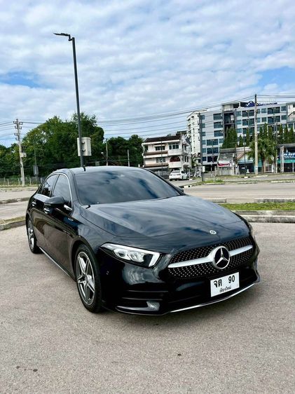 รถ Mercedes-Benz A-Class A200 สี ดำ