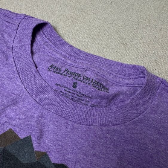 เสื้อยืด Jimi Hendrix Art Size S รูปที่ 5