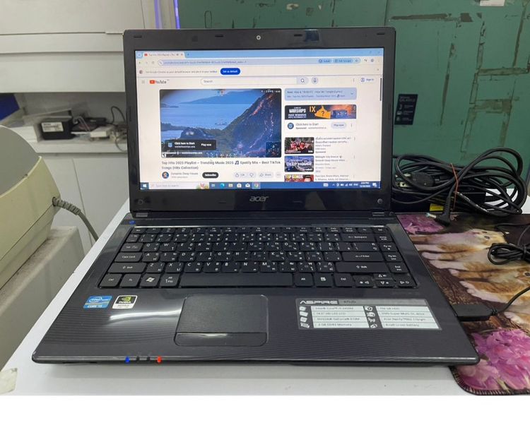 Acer 4752G I5 Gen 2 SSD 128 GB Ram 4 GB ใช้งานได้ดี ราคาถูกใจ รูปที่ 3