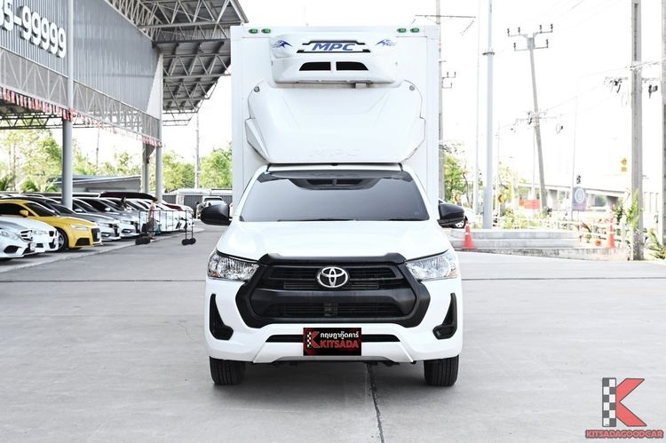 Toyota Hilux Revo 2025 2.4 Entry Pickup ดีเซล ไม่ติดแก๊ส เกียร์ธรรมดา ขาว รูปที่ 2