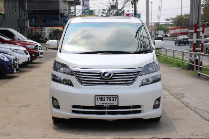 Toyota Vellfire 2011 2.4 V Van เบนซิน เกียร์อัตโนมัติ ขาว รูปที่ 4