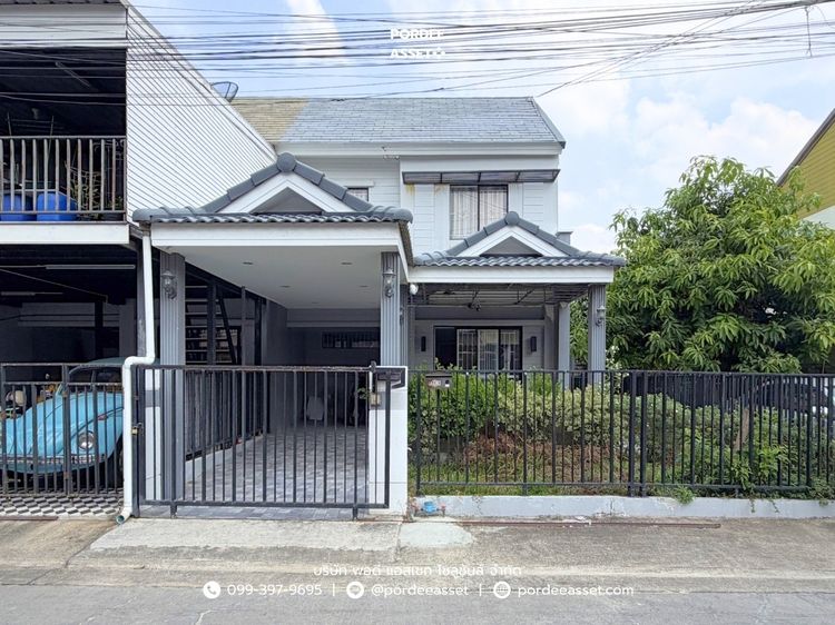 ทาวน์เฮ้าส์  2 ชั้น  บ้านพฤกษา54 วงแหวนฯ  คลองถนน (หลังมุม ขนาด 28 ตร.ว) ต่อเติมพร้อมอยู่ บางใหญ่ นนทบุรี  รูปที่ 2