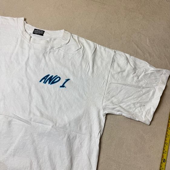 เสื้อยืด 90s AND1 รุ่นเก่าหายาก Size XL  รูปที่ 3