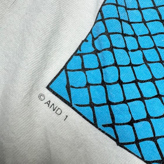 เสื้อยืด 90s AND1 รุ่นเก่าหายาก Size XL  รูปที่ 7