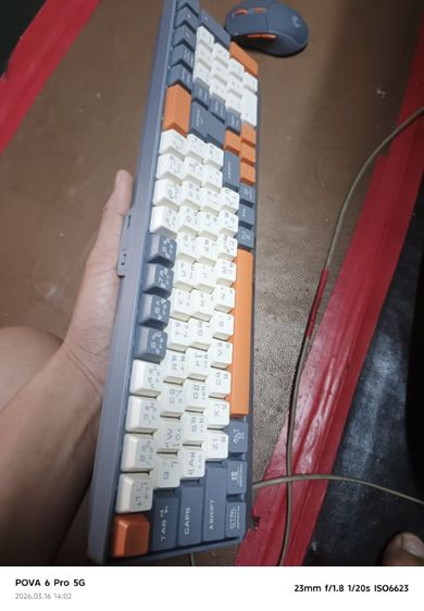 ชุดคีย์บอร์ดไรสาย  รูปที่ 3