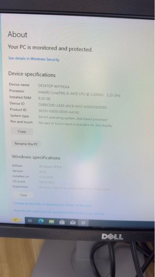 เครื่องpC Dell i5-3470(ไม่มีแรม,HDD) รูปที่ 7