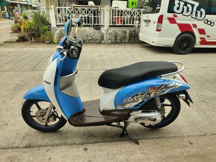 🛵ยังไงก็ขาย SCOOPY-i ปี 53 เครื่องดี สีสวย สตาร์ทมือ(เลขทะเบียนสวยตอง444) เล่มชุดโอนครบ+เปลี่ยนถ่ายน้ำมันเครื่องฟรี ส่งฟรี30 ก.ม รูปที่ 2