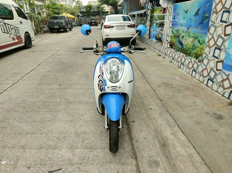 🛵ยังไงก็ขาย SCOOPY-i ปี 53 เครื่องดี สีสวย สตาร์ทมือ(เลขทะเบียนสวยตอง444) เล่มชุดโอนครบ+เปลี่ยนถ่ายน้ำมันเครื่องฟรี ส่งฟรี30 ก.ม รูปที่ 4