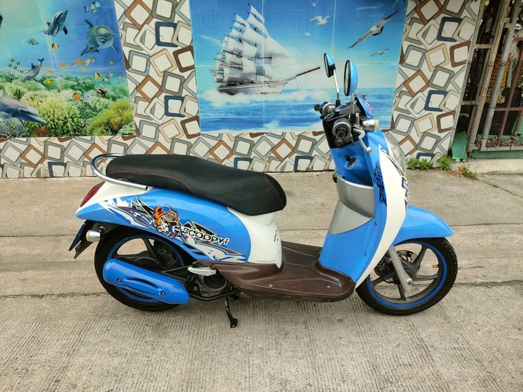🛵ยังไงก็ขาย SCOOPY-i ปี 53 เครื่องดี สีสวย สตาร์ทมือ(เลขทะเบียนสวยตอง444) เล่มชุดโอนครบ+เปลี่ยนถ่ายน้ำมันเครื่องฟรี ส่งฟรี30 ก.ม รูปที่ 3