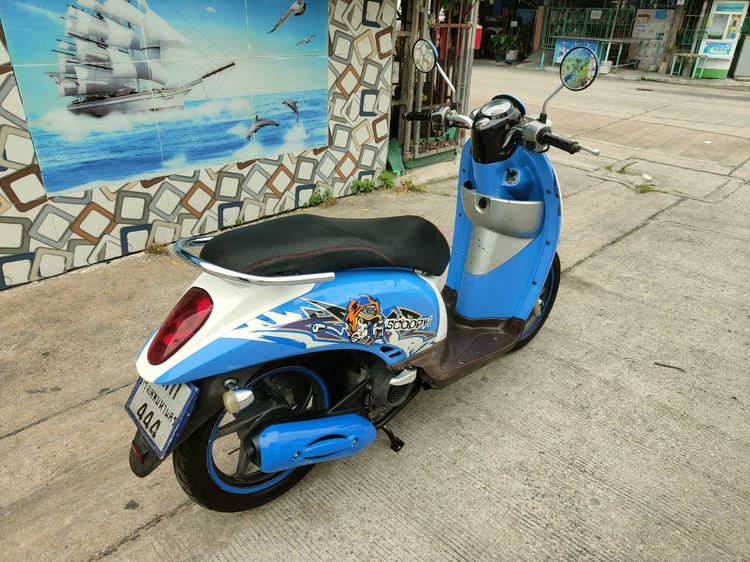 🛵ยังไงก็ขาย SCOOPY-i ปี 53 เครื่องดี สีสวย สตาร์ทมือ(เลขทะเบียนสวยตอง444) เล่มชุดโอนครบ+เปลี่ยนถ่ายน้ำมันเครื่องฟรี ส่งฟรี30 ก.ม รูปที่ 7