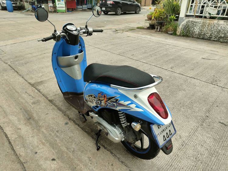 🛵ยังไงก็ขาย SCOOPY-i ปี 53 เครื่องดี สีสวย สตาร์ทมือ(เลขทะเบียนสวยตอง444) เล่มชุดโอนครบ+เปลี่ยนถ่ายน้ำมันเครื่องฟรี ส่งฟรี30 ก.ม รูปที่ 6