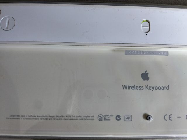 ขอขาย Keyboard apple wireless รุ่น A1016 ใช้ถ่าน4ก้อน สภาพดียังใหม่ใช้ได้ทุกเม็ดไม่มีเสียไฟมาปกติทดลองมาเรียบร้อยแล้ว รูปที่ 6