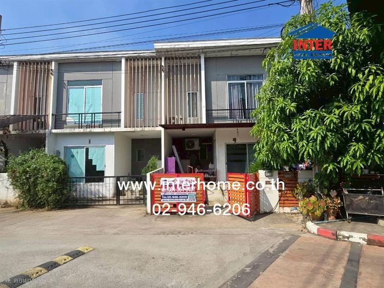 ทาวน์เฮ้าส์ 2 ชั้น 41 ตร.ว. หมู่บ้านพฤกษา86-2 ลาดกระบัง-สุวรรณภูมิ (พนาลี30) ซอยวัดศรีวารีน้อย ถนนบางนา-ตราด ถนนวัดศรีวารีน้อย บางเสาธง