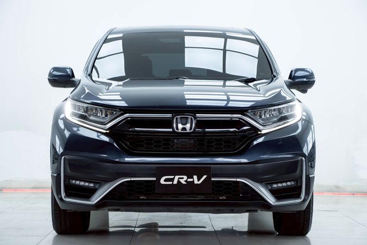 Honda CR-V 2022 2.4 ES 4WD Utility-car เบนซิน ไม่ติดแก๊ส เกียร์อัตโนมัติ น้ำเงิน รูปที่ 4