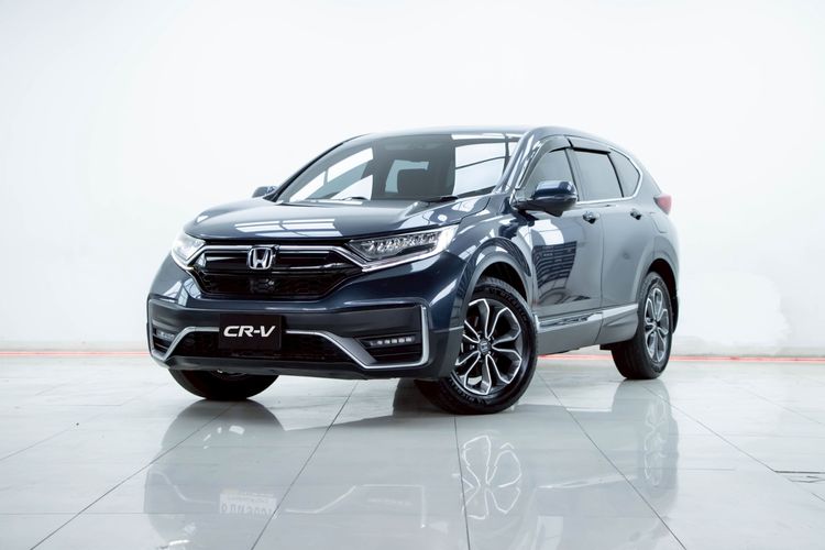 รถ Honda CR-V 2.4 ES 4WD สี น้ำเงิน