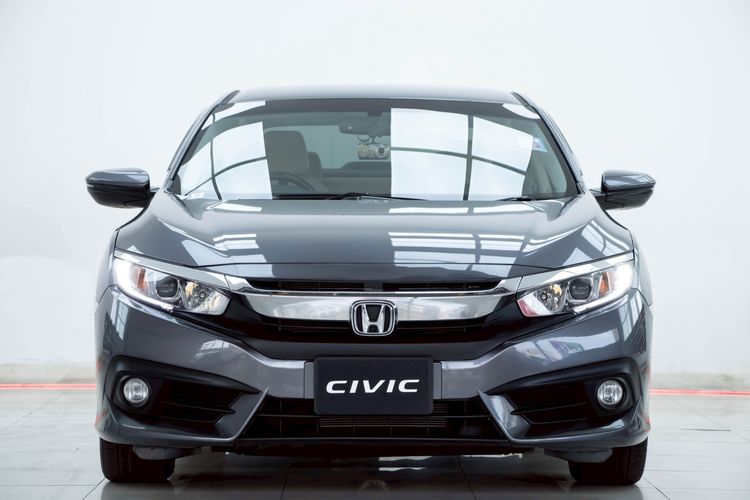 Honda Civic 2017 1.8 EL i-VTEC Sedan เบนซิน ไม่ติดแก๊ส เกียร์อัตโนมัติ เทา รูปที่ 4