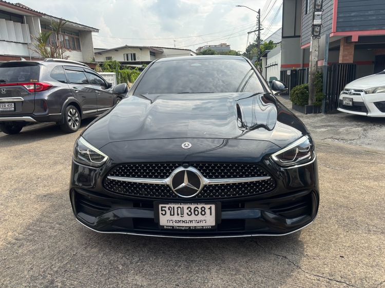 รถ Mercedes-Benz C-Class C220 สี ดำ