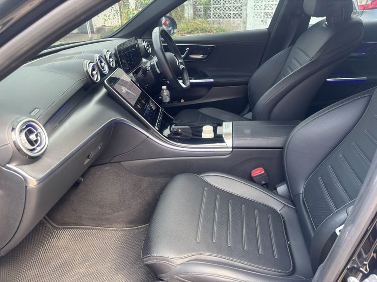 Mercedes-Benz C-Class 2023 C220 Sedan ดีเซล ไม่ติดแก๊ส เกียร์อัตโนมัติ ดำ รูปที่ 4