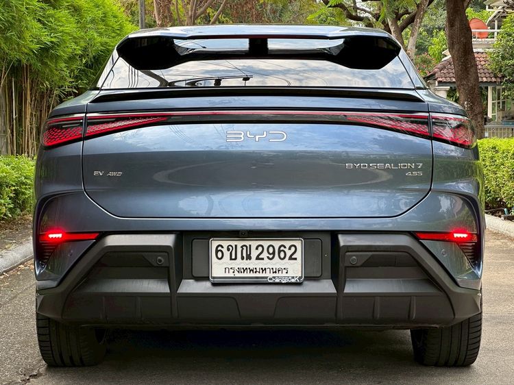 BYD Sealion 7 2025 AWD Performance Utility-car ไฟฟ้า ไม่ติดแก๊ส เกียร์อัตโนมัติ ฟ้า รูปที่ 4
